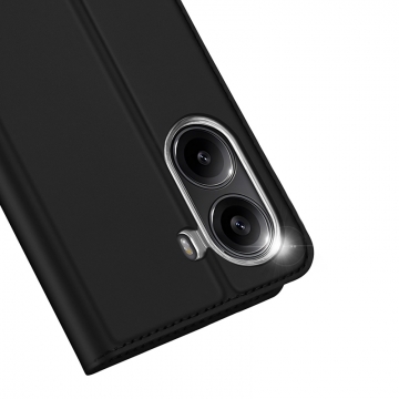 Чехол-книжка Dux Ducis Skin Pro для смартфона Xiaomi Poco X7 Pro / Xiaomi Redmi Turbo 4, горизонтальный флип, искусственная кожа, накладка из термополиуретана, встроенные магниты для фиксации чехла в закрытом и открытом состоянии, отделение для платёжных карт / визиток, возможность трансформации чехла в подставку для просмотра видео, чёрный, синий, золотой, розовый, Киев, Київ