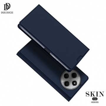 Чехол-книжка Dux Ducis Skin Pro для смартфона Xiaomi Redmi 14C / Xiaomi Poco C75, горизонтальный флип, искусственная кожа, накладка из термополиуретана, встроенные магниты для фиксации чехла в закрытом и открытом состоянии, отделение для платёжных карт / визиток, возможность трансформации чехла в подставку для просмотра видео, чёрный, синий, золотой, розовый, Киев, Київ