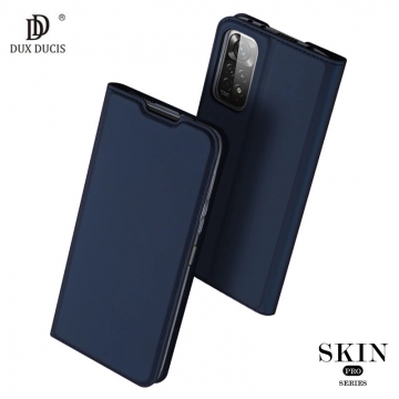 Чехол-книжка Dux Ducis для смартфона Xiaomi Redmi Note 11 Pro / Xiaomi Redmi Note 11 Pro 5G / Xiaomi Redmi Note 11E Pro (China), горизонтальный флип, искусственная кожа, накладка из термополиуретана, встроенные магниты для фиксации чехла в закрытом и открытом состоянии, отделение для платёжных карт / визиток, возможность трансформации чехла в подставку для просмотра видео, чёрный, синий, золотой, розовый, Киев, Київ