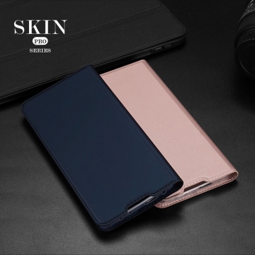 Чехол-книжка Dux Ducis для смартфона Xiaomi Redmi Note 11 Pro / Xiaomi Redmi Note 11 Pro 5G / Xiaomi Redmi Note 11E Pro (China), горизонтальный флип, искусственная кожа, накладка из термополиуретана, встроенные магниты для фиксации чехла в закрытом и открытом состоянии, отделение для платёжных карт / визиток, возможность трансформации чехла в подставку для просмотра видео, чёрный, синий, золотой, розовый, Киев, Київ