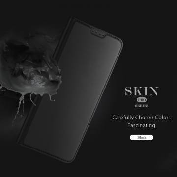 Чехол-книжка Dux Ducis Skin Pro для смартфона Xiaomi Redmi Note 14 Pro+ 5G, Xiaomi Redmi Note 14 Pro Plus 5G, горизонтальный флип, искусственная кожа, накладка из термополиуретана, встроенные магниты для фиксации чехла в закрытом и открытом состоянии, отделение для платёжных карт / визиток, возможность трансформации чехла в подставку для просмотра видео, чёрный, синий, золотой, розовый, Киев, Київ