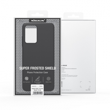 Чехол-накладка Nillkin Super Frosted Shield для смартфона Xiaomi Redmi 10 5G / Xiaomi Redmi Note 11E (China), противоударный бампер, рифлёный пластик, накладки на кнопки регулировки громкости, чёрный, белый, золотой, красный, сапфирово-синий (Sapphire Blue), сине-зелёный (Peacock Blue), подставка для просмотра видео, Киев, Київ