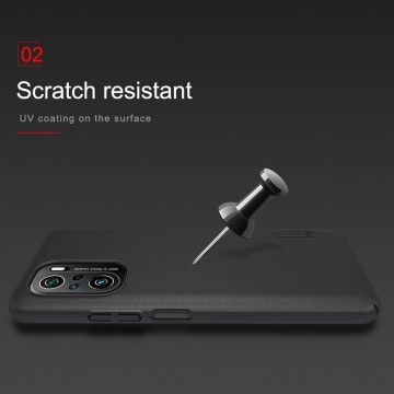 Чехол-накладка Nillkin Super Frosted Shield для смартфона Xiaomi Poco F3 / Xiaomi Redmi K40 / Xiaomi Redmi K40 Pro / Xiaomi Mi 11i, противоударный бампер, рифлёный пластик, накладки на кнопки регулировки громкости, чёрный, белый, золотой, красный, сапфирово-синий (Sapphire Blue), сине-зелёный (Peacock Blue), подставка для просмотра видео, Киев