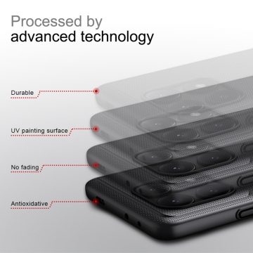 Чехол-накладка Nillkin Super Frosted Shield для смартфона Xiaomi Poco X6 Pro / Xiaomi Redmi K70E, противоударный бампер, рифлёный пластик, накладки на кнопки регулировки громкости, чёрный, белый, золотой, красный, сапфирово-синий (Sapphire Blue), сине-зелёный (Peacock Blue), подставка для просмотра видео, Киев