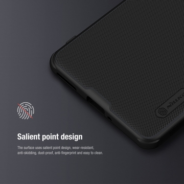 Чохол-накладка Nillkin Super Frosted Shield Pro для смартфона OnePlus Ace 2 Pro, задня панель з полікарбоната + рама з термополіуретана, поєднання жорсткості з гнучкістю, додатковий захист кутів смартфона кутовими бамперами, накладки на кнопки живлення й регулювання гучності, чорний, синій, зелений, червоний, Київ, Киев