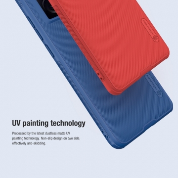 Чохол-накладка Nillkin Super Frosted Shield Pro для смартфона Xiaomi 13T / Xiaomi 13T Pro / Xiaomi Redmi K60 Ultra, задня панель з полікарбоната + рама з термополіуретана, поєднання жорсткості з гнучкістю, додатковий захист кутів смартфона кутовими бамперами, накладки на кнопки живлення й регулювання гучності, чорний, синій, зелений, червоний, Київ, Киев
