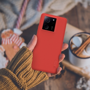 Чохол-накладка Nillkin Super Frosted Shield Pro для смартфона Xiaomi 13T / Xiaomi 13T Pro / Xiaomi Redmi K60 Ultra, задня панель з полікарбоната + рама з термополіуретана, поєднання жорсткості з гнучкістю, додатковий захист кутів смартфона кутовими бамперами, накладки на кнопки живлення й регулювання гучності, чорний, синій, зелений, червоний, Київ, Киев