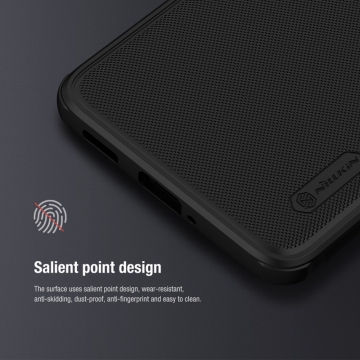 Чохол-накладка Nillkin Super Frosted Shield Pro для смартфона Xiaomi Poco F5 Pro / Xiaomi Redmi K60 / Xiaomi Redmi K60 Pro, задня панель з полікарбоната + рама з термополіуретана, поєднання жорсткості з гнучкістю, додатковий захист кутів смартфона кутовими бамперами, накладки на кнопки живлення й регулювання гучності, чорний, синій, зелений, червоний, Київ, Киев
