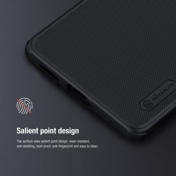 Чохол-накладка Nillkin Super Frosted Shield Pro для смартфона Xiaomi Poco F5 / Xiaomi Redmi Note 12 Turbo, задня панель з полікарбоната + рама з термополіуретана, поєднання жорсткості з гнучкістю, додатковий захист кутів смартфона кутовими бамперами, накладки на кнопки живлення й регулювання гучності, чорний, синій, зелений, червоний, Київ, Киев