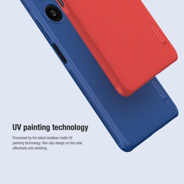 Чохол-накладка Nillkin Super Frosted Shield Pro для смартфона Xiaomi Poco F5 / Xiaomi Redmi Note 12 Turbo, задня панель з полікарбоната + рама з термополіуретана, поєднання жорсткості з гнучкістю, додатковий захист кутів смартфона кутовими бамперами, накладки на кнопки живлення й регулювання гучності, чорний, синій, зелений, червоний, Київ, Киев