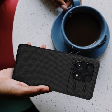 Чохол-накладка Nillkin Super Frosted Shield Pro для смартфона Xiaomi Poco F6 Pro / Xiaomi Redmi K70 / Xiaomi Redmi K70 Pro, задня панель з полікарбоната + рама з термополіуретана, поєднання жорсткості з гнучкістю, додатковий захист кутів смартфона кутовими бамперами, накладки на кнопки живлення й регулювання гучності, чорний, синій, зелений, червоний, Київ, Киев