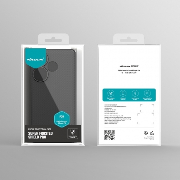 Чохол-накладка Nillkin Super Frosted Shield Pro для смартфона Xiaomi Poco F6 / Xiaomi Redmi Turbo 3, задня панель з полікарбоната + рама з термополіуретана, поєднання жорсткості з гнучкістю, додатковий захист кутів смартфона кутовими бамперами, накладки на кнопки живлення й регулювання гучності, чорний, синій, зелений, червоний, Київ, Киев