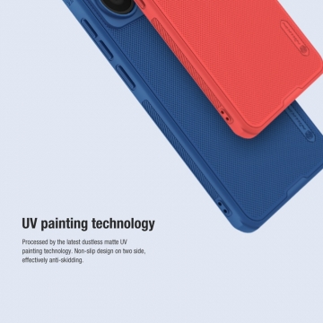 Чохол-накладка Nillkin Super Frosted Shield Pro для смартфона Xiaomi Redmi Note 13 Pro 5G / Xiaomi Poco X6, задня панель з полікарбоната + рама з термополіуретана, поєднання жорсткості з гнучкістю, додатковий захист кутів смартфона кутовими бамперами, накладки на кнопки живлення й регулювання гучності, чорний, синій, зелений, червоний, Київ, Киев