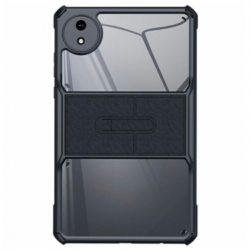 Чохол-накладка XUNDD (серія Beetle) для планшета Xiaomi Redmi Pad Pad SE 8.7, Xiaomi Redmi Pad Pad SE 8.7 4G, задня панель з пластика (акрил), рама з термополіуретана, захист кутів смартфона «повітряними подушками», накладка для захисту блока камер, накладка на кнопки живлення та регулювання гучності, розкладна підставка для перегляду відео (фіксується магнітами), Київ, Киев
