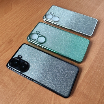 Чохол-накладка з кольоровим покриттям для Xiaomi Poco X7 Pro / Xiaomi Redmi Turbo 4 Чохол-накладка з кольоровим покриттям для смартфона Xiaomi Poco X7 Pro / Xiaomi Redmi Turbo 4, прозорий термополіуретан, виділені кольором рама і блок камер, знімна підкладка для зміни кольору задньої панелі, додатковий захист кутів смартфона «повітряними подушками», накладка на кнопки регулювання гучності, Київ, Киев