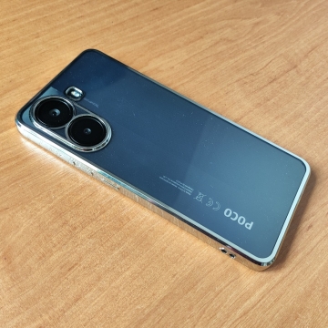 Чохол-накладка з кольоровим покриттям для Xiaomi Poco X7 Pro / Xiaomi Redmi Turbo 4 Чохол-накладка з кольоровим покриттям для смартфона Xiaomi Poco X7 Pro / Xiaomi Redmi Turbo 4, прозорий термополіуретан, виділені кольором рама і блок камер, знімна підкладка для зміни кольору задньої панелі, додатковий захист кутів смартфона «повітряними подушками», накладка на кнопки регулювання гучності, Київ, Киев