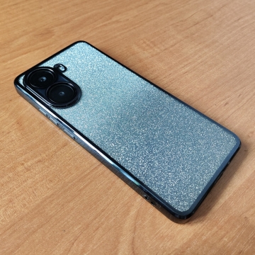 Чохол-накладка з кольоровим покриттям для Xiaomi Poco X7 Pro / Xiaomi Redmi Turbo 4 Чохол-накладка з кольоровим покриттям для смартфона Xiaomi Poco X7 Pro / Xiaomi Redmi Turbo 4, прозорий термополіуретан, виділені кольором рама і блок камер, знімна підкладка для зміни кольору задньої панелі, додатковий захист кутів смартфона «повітряними подушками», накладка на кнопки регулювання гучності, Київ, Киев