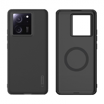 Чохол-накладка з вбудованим магнітом Nillkin Super Frosted Shield Pro Magnetic для смартфона Xiaomi 13T / Xiaomi 13T Pro / Xiaomi Redmi K60 Ultra, MagSafe, задня панель з полікарбоната, рама з термополіуретана, захист кутів смартфона «повітряними подушками», накладки на кнопки живлення й регулювання гучності, вбудоване магнітне кільце з 36-х неодимових магнітів N52, подвійний отвір для кріплення ремінця, Київ, Киев