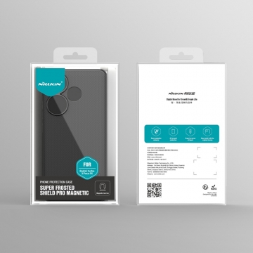 Чохол-накладка з вбудованим магнітом Nillkin Super Frosted Shield Pro Magnetic для смартфона Xiaomi Poco F6 / Xiaomi Redmi Turbo 3, MagSafe, задня панель з полікарбоната, рама з термополіуретана, захист кутів смартфона «повітряними подушками», накладки на кнопки живлення й регулювання гучності, вбудоване магнітне кільце з 36-х неодимових магнітів N52, подвійний отвір для кріплення ремінця, Київ, Киев