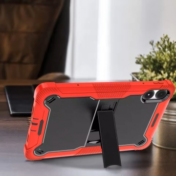 Чохол-накладка з висувною підставкою для планшета Xiaomi Poco Pad / Xiaomi Redmi Pad Pro, задня панель з полікарбоната + рама з термополіуретана, поєднання жорсткості з гнучкістю, накладка на кнопки живлення та регулювання гучності, висувна підставка для перегляду відео, Київ, Киев