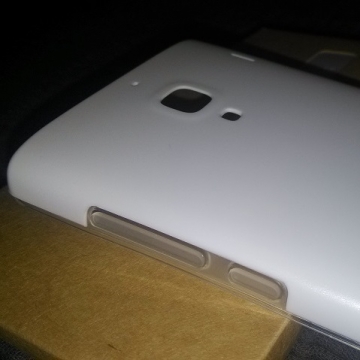 Двухслойный чехол-накладка для смартфона Xiaomi Red Rice / Red Rice 1S, бампер, фирменный чехол Xiaomi, двухслойный чехол, силикон (внутренний слой) + пластик (наружный слой), белый, Киев