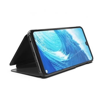 Зеркальный чехол-книжка-подставка Mirror Case для смартфона Xiaomi Poco F3 / Xiaomi Redmi K40 / Xiaomi Redmi K40 Pro / Xiaomi Mi 11i, противоударный чехол, пластик + полиуретан, смарт-чехол (при открытии чехла экран включается), Kview Magic Mirror, возможность трансформации чехла в подставку для просмотра видео, чёрный, синий, фиолетовый, золотой, розовый, Киев, Київ