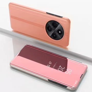 Зеркальный чехол-книжка-подставка Mirror Case для смартфона Xiaomi Redmi 14C / Xiaomi Poco C75, противоударный чехол, пластик + полиуретан, смарт-чехол (при открытии чехла экран включается), Kview Magic Mirror, возможность трансформации чехла в подставку для просмотра видео, чёрный, синий, фиолетовый, золотой, розовый, Киев, Київ