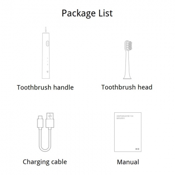 Електрична зубна щітка Xiaomi Mijia Sonic Electric Toothbrush T200, модель MES606, насадка DuPont, мотор на магнітній підвісці: 31000 коливань щетинок за хвилину, два режими чищення, вологозахист IPX7, час повної зарядки 2 години, одного заряда вистачає до 25 днів, USB Type- C, світлова індикація режимів роботи та зарядки, блакитний, рожевий, Київ, Киев