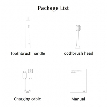 Електрична зубна щітка Xiaomi Mijia Sonic Electric Toothbrush T200, модель MES606, насадка DuPont, мотор на магнітній підвісці: 31000 коливань щетинок за хвилину, два режими чищення, вологозахист IPX7, час повної зарядки 2 години, одного заряда вистачає до 25 днів, USB Type- C, світлова індикація режимів роботи та зарядки, блакитний, рожевий, Київ, Киев