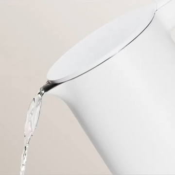 Електричний чайник Xiaomi Mijia Thermostatic Electric Kettle 2, MJHWSH03YM, безшовна колба з нержавіючої сталі AISI 304, двошарова конструкція з повітряним ізоляційним прошарком між колбою і корпусом, запобігає опікам, термостат Strix (Велика Британія), багатоступеневий термостат, функція підтримування температури до 12 годин, сенсорні клавіши з підсвіткою, LED екран з відображенням температури води в реальному часі, потрійний захист від уражения електричним струмом, 1,5 л, 1800 Вт, Київ, Киев