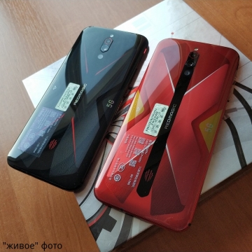 Игровой смартфон ZTE Nubia Red Magic 5G с поддержкой CDMA, 2 SIM-карты, 4G LTE, 5G, Snapdragon 865, Game Space 2.1, игровые триггеры, 12 Гб RAM + 128 Гб ROM, экран 6,65'' AMOLED, частота 144 Гц, Gorilla Glass, тройная основная камера 64 МП, аккумулятор 4500 мА/ч, быстрая зарядка 55 Вт, водяное охлаждение + турбо вентилятор, стереодинамики, сканер отпечатков пальцев, Wi-Fi 6, Bluetooth 5.1, GPS, OTG, USB Type-C, Android 10, УКРАЇНСЬКА МОВА, РУССКИЙ ЯЗЫК, Google Play, Киев