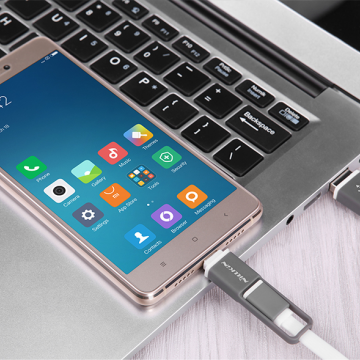 Кабель Nillkin Plus (USB – microUSB / USB Type-C), универсальный кабель «два в одном», который можно использовать для зарядки и передачи данных, плоский кабель, быстрая зарядка, бескислородная медь, 1,2 метра, Киев