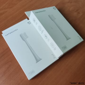 Комплект змінних насадок для електричної зубної щітки Xiaomi Mijia Sonic Electric Toothbrush T200 / T200C, модель MBS305, щетинки виробництва компанії DuPont, Київ, Киев