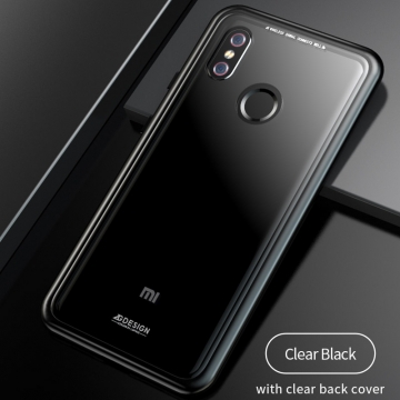 Магнитный чехол Luphie с задней стеклянной панелью для смартфона Xiaomi Mi8, рама из магналия, сплав алюминия и магния, задняя панель из закалённого стекла, бронированное стекло, соединяются магнитами, 9H, не влияет на качество приёма / передачи сигнала, не мешает беспроводной зарядке, чёрный, серебряный, Киев