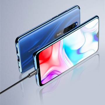 Магнитный чехол Luphie с задней стеклянной панелью для смартфона Xiaomi Redmi 8, противоударный бампер, рама из магналия, сплав алюминия и магния, задняя панель из закалённого стекла, бронированное стекло, соединяются магнитами, 9H, не влияет на качество приёма / передачи сигнала, не мешает беспроводной зарядке, чёрный, синий, красный, Киев