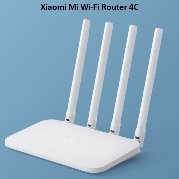 Маршрутизатор (роутер) Xiaomi Mi Wi-Fi Router 4C, 4 внешние всенаправленные антенны, процессор MT7628DA, оперативная память 64 Мб DDR2, внутренняя память 16 Мб NOR Flash, Wi-Fi 802.11b/g/n (2,4 ГГц), скорость передачи данных: 300 Мб/с, 2 порта LAN 10/100 (Auto MDI / MDIX), 1 порт WAN 10/100 (Auto MDI / MDIX), защита: WPA-PSK,WPA2-PSK, поддержка Web, Android, iOS, поддержка дистанционного управления роутером при помощи мобильного приложения, Киев
