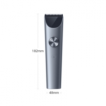 Машинка для стрижки Xiaomi Mijia Hair Clipper 2, MJGHHC2LF, нерухоме лезо вироблене за допомогою технології порошкової металургії, лезо з подвійним графітовим покриттям, матеріал рухомого леза: кераміка, 2 режими роботи, 19-ступеневе регулювання довжини волосся, інтелектуальна анти-кліпінгова система запобігає підриванню волосся, час повної зарядки 2 години, одного заряда вистачає до 180 годин, можна користуватись в процесі заряджання, IPX7, можна мити під струменем води, USB Type-C, LED дисплей, Київ, Киев