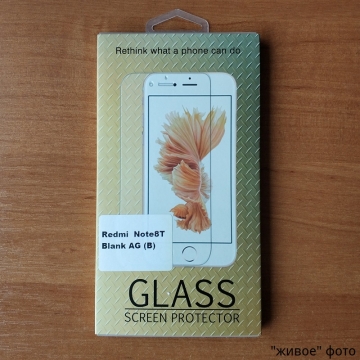 Матовое защитное стекло AG Matte Glass для смартфона Xiaomi Redmi Note 8T, показатель по минералогической шкале твёрдости 9H, в 3 раза более устойчиво к царапинам, чем обычная защитная плёнка, не влияет на чувствительность сенсора, антибликовое покрытие, олеофобное покрытие, набор для подклеивания краёв защитного стекла, liquid, Киев