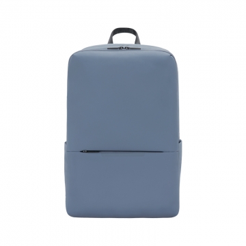 Рюкзак Xiaomi Classic Business Backpack 2, ткань Оксфорд плотностью 900D, прорезиненная ткань плотностью 600D, водоотталкивающее покрытие 4 уровня, отсек для 15,6-дюймового ноутбука, дышащая задняя сэндвич-панель, заплечные 3-слойные ремни в виде буквы S, возможность надевания рюкзака на ручку чемодана / тележки при транспортировке, ручка для переноски рюкзака в руке, застёжки-молнии группы компаний YKK (Япония), логотип “Mi”, чёрный, серый, синий, голубой, объём 18 л, Киев