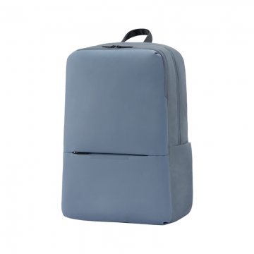 Рюкзак Xiaomi Classic Business Backpack 2, ткань Оксфорд плотностью 900D, прорезиненная ткань плотностью 600D, водоотталкивающее покрытие 4 уровня, отсек для 15,6-дюймового ноутбука, дышащая задняя сэндвич-панель, заплечные 3-слойные ремни в виде буквы S, возможность надевания рюкзака на ручку чемодана / тележки при транспортировке, ручка для переноски рюкзака в руке, застёжки-молнии группы компаний YKK (Япония), логотип “Mi”, чёрный, серый, синий, голубой, объём 18 л, Киев