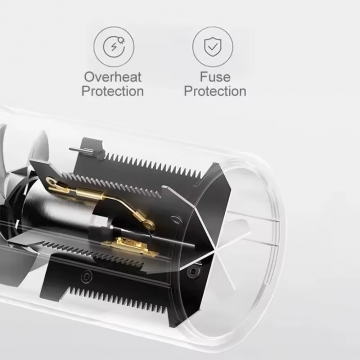 Складаний фен Xiaomi Mijia Portable Anion Hair Dryer H101, модель CMJ04LXW, CMJ04LXP, ABS пластик, компактний дизайн, складаний фен, вбудований генератор негативних іонів, 2 режими швидкості: стандартний і посилений (швидкість струму повітря 15 м/с), гаряче повітря і холодне повітря, дворівневий захист від перегріву, вентилятор з 6 лопатей з пониженим рівнем шуму, 20000 обертів на хвилину, насадка для направлення повітряного струму, гачок для підвішування, потужність: 1600 Вт, Київ, Киев