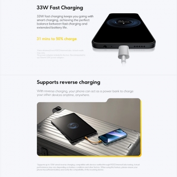 Смартфон Xiaomi Poco C85 NFC (6 + 128 Гб, Global Version), 2 SIM-карти, 4G LTE, Helio G81-Ultra, 6 Гб RAM + 128 Гб ROM, екран 6,9'' IPS 1600 * 720, 120 Гц, камера 50 МП, акумулятор 6000 мА/г / 33 Вт, сканер відбитків пальців, Wi-Fi, Bluetooth 5.4, GPS, NFC / Google Pay, OTG, USB Type-C, 3,5 мм аудіоджек, HyperOS 2, Android 15, УКРАЇНСЬКА МОВА, GOOGLE PLAY, Київ, Киев