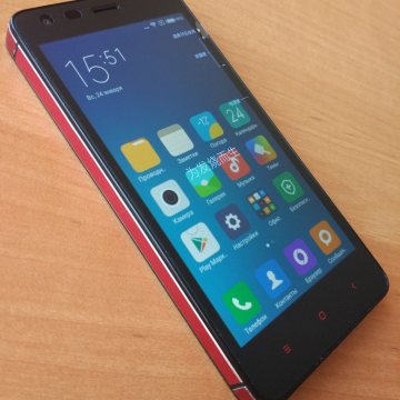 Задняя крышка для Xiaomi RedMi 2 / RedMi 2A (пластик + алюминий), Киев