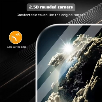 Захисне скло Glass Screen Pro+ для планшетного комп'ютера Xiaomi Poco Pad / Xiaomi Redmi Pad Pro, броньоване скло, загартоване скло, товщина 0,33 мм, показник за мінералогічною шкалою твердості (шкала Мооса від 1 до 10): 9H, в 4 рази більш стійке до подряпин, ніж звичайна захисна плівка, не впливає на чутливість сенсора, не спотворює кольори, антивідблискове покриття, олеофобне покриття, Київ, Киев