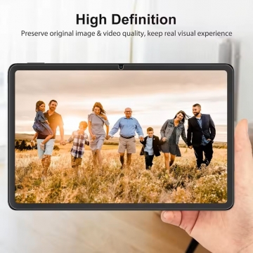 Захисне скло Glass Screen Pro+ для планшетного комп'ютера Xiaomi Poco Pad / Xiaomi Redmi Pad Pro, броньоване скло, загартоване скло, товщина 0,33 мм, показник за мінералогічною шкалою твердості (шкала Мооса від 1 до 10): 9H, в 4 рази більш стійке до подряпин, ніж звичайна захисна плівка, не впливає на чутливість сенсора, не спотворює кольори, антивідблискове покриття, олеофобне покриття, Київ, Киев