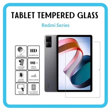 Защитное стекло Glass Screen Pro+ для планшетного компьютера Xiaomi Redmi Pad, толщина 0,33 мм, показатель по минералогической шкале твёрдости (шкала Мооса от 1 до 10): 9H, не влияет на чувствительность сенсора, антибликовое покрытие, олеофобное покрытие, Киев, Київ