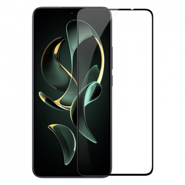 Захисне скло Nillkin CP+Pro (3D Full Glue) для смартфона Xiaomi 13T / Xiaomi 13T Pro / Xiaomi Redmi K60 Ultra, броньоване скло, скло сумісне з усіма чохлами Nillkin, товщина 0,33 мм, шкала Мооса 9H, в 4 рази більш стійке до подряпин, ніж захисна плівка, не впливає на чутливість сенсора, не спотворює кольори, антивідблискове покриття, олеофобне покриття, скло із закругленими краями (2.5D), набір ганчірок і протипилових стікерів, Київ, Киев