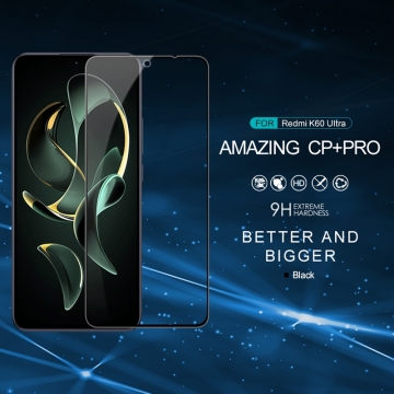Захисне скло Nillkin CP+Pro (3D Full Glue) для смартфона Xiaomi 13T / Xiaomi 13T Pro / Xiaomi Redmi K60 Ultra, броньоване скло, скло сумісне з усіма чохлами Nillkin, товщина 0,33 мм, шкала Мооса 9H, в 4 рази більш стійке до подряпин, ніж захисна плівка, не впливає на чутливість сенсора, не спотворює кольори, антивідблискове покриття, олеофобне покриття, скло із закругленими краями (2.5D), набір ганчірок і протипилових стікерів, Київ, Киев