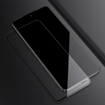 Захисне скло Nillkin CP+Pro (3D Full Glue) для смартфона Xiaomi Poco X6 Pro / Xiaomi Redmi K70E, броньоване скло, скло сумісне з усіма чохлами Nillkin, товщина 0,33 мм, шкала Мооса 9H, в 4 рази більш стійке до подряпин, ніж захисна плівка, не впливає на чутливість сенсора, не спотворює кольори, антивідблискове покриття, олеофобне покриття, скло із закругленими краями (2.5D), набір ганчірок і протипилових стікерів, Київ, Киев