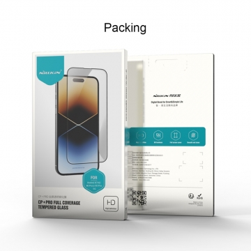 Захисне скло Nillkin CP+Pro (3D Full Glue) для смартфона Xiaomi Poco X6 Pro / Xiaomi Redmi K70E, броньоване скло, скло сумісне з усіма чохлами Nillkin, товщина 0,33 мм, шкала Мооса 9H, в 4 рази більш стійке до подряпин, ніж захисна плівка, не впливає на чутливість сенсора, не спотворює кольори, антивідблискове покриття, олеофобне покриття, скло із закругленими краями (2.5D), набір ганчірок і протипилових стікерів, Київ, Киев